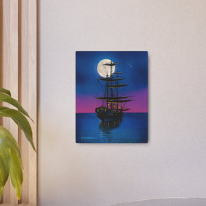 "Sailing On A Dream" Metal Print