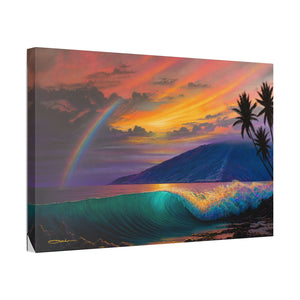 "Kihei Dream" Stretched Canvas Print