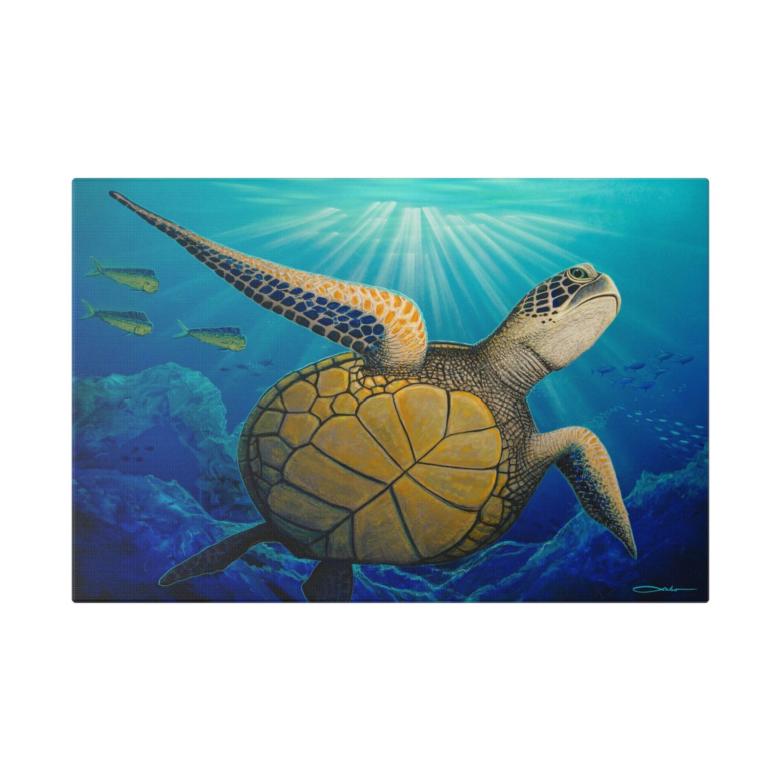 "Freedom" Stretched Canvas Print