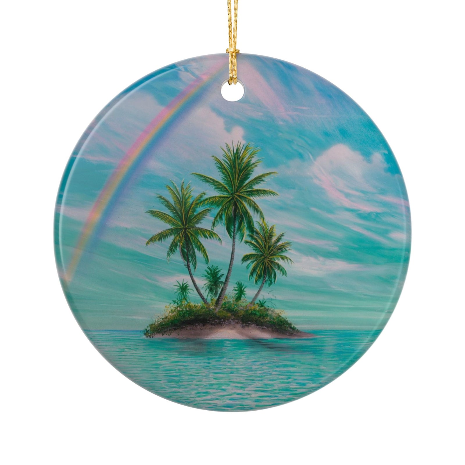 "Paradise" Ceramic Ornament