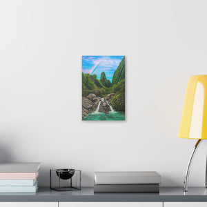 "Iao Valley" Stretched Canvas Print