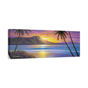 "Morning Glory" Stretched Canvas Print