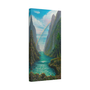 "Hidden Valley" Stretched Canvas Print