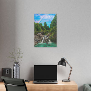 "Iao Valley" Stretched Canvas Print