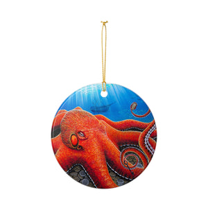 "No Man's Treasure" Ceramic Ornament