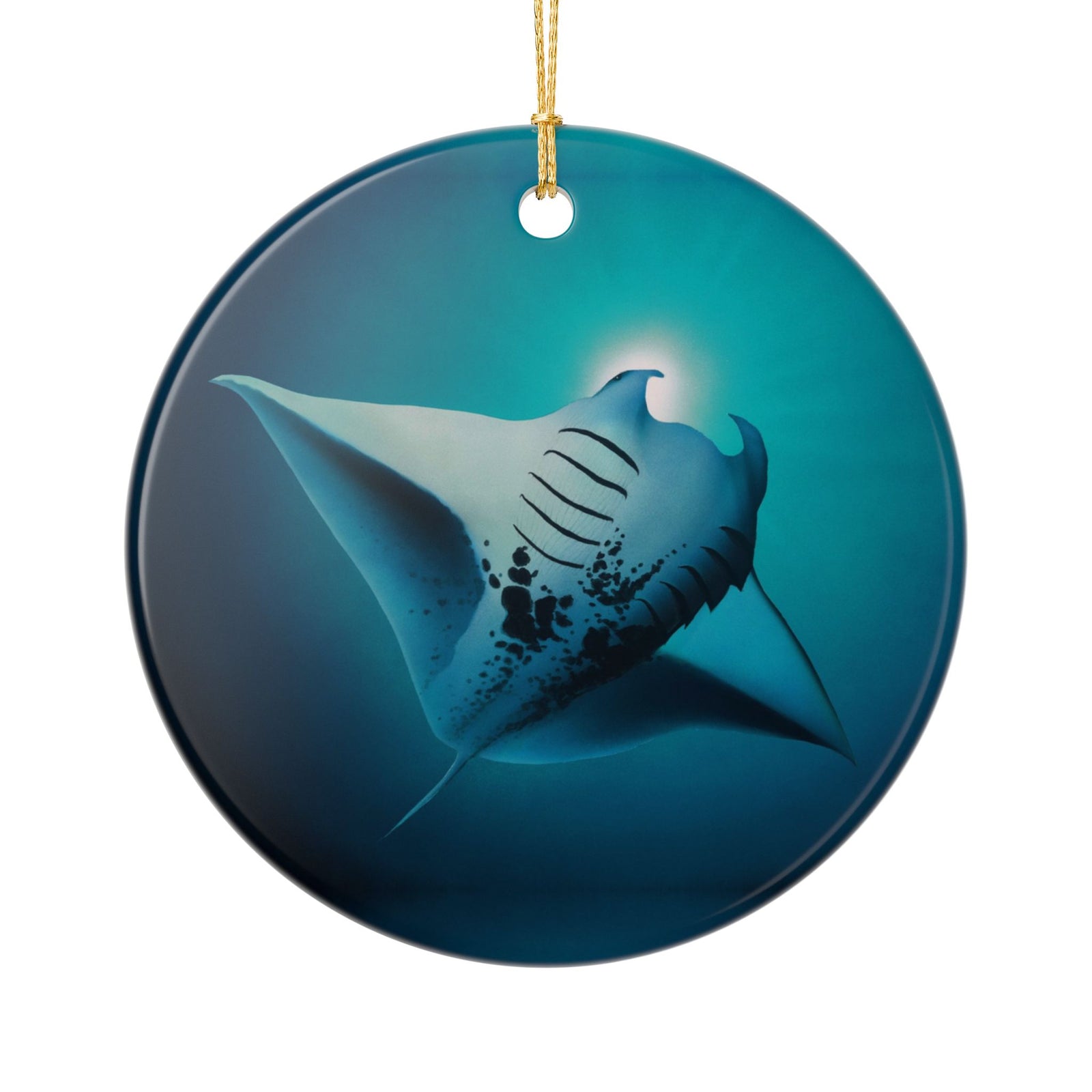 "Free Spirit" Ceramic Ornament