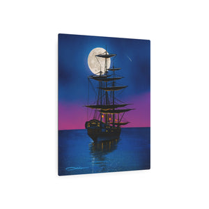 "Sailing On A Dream" Metal Print