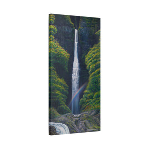 "Kauai Falls" Stretched Canvas Print