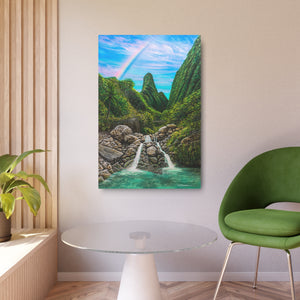 "Iao Valley" Metal Print