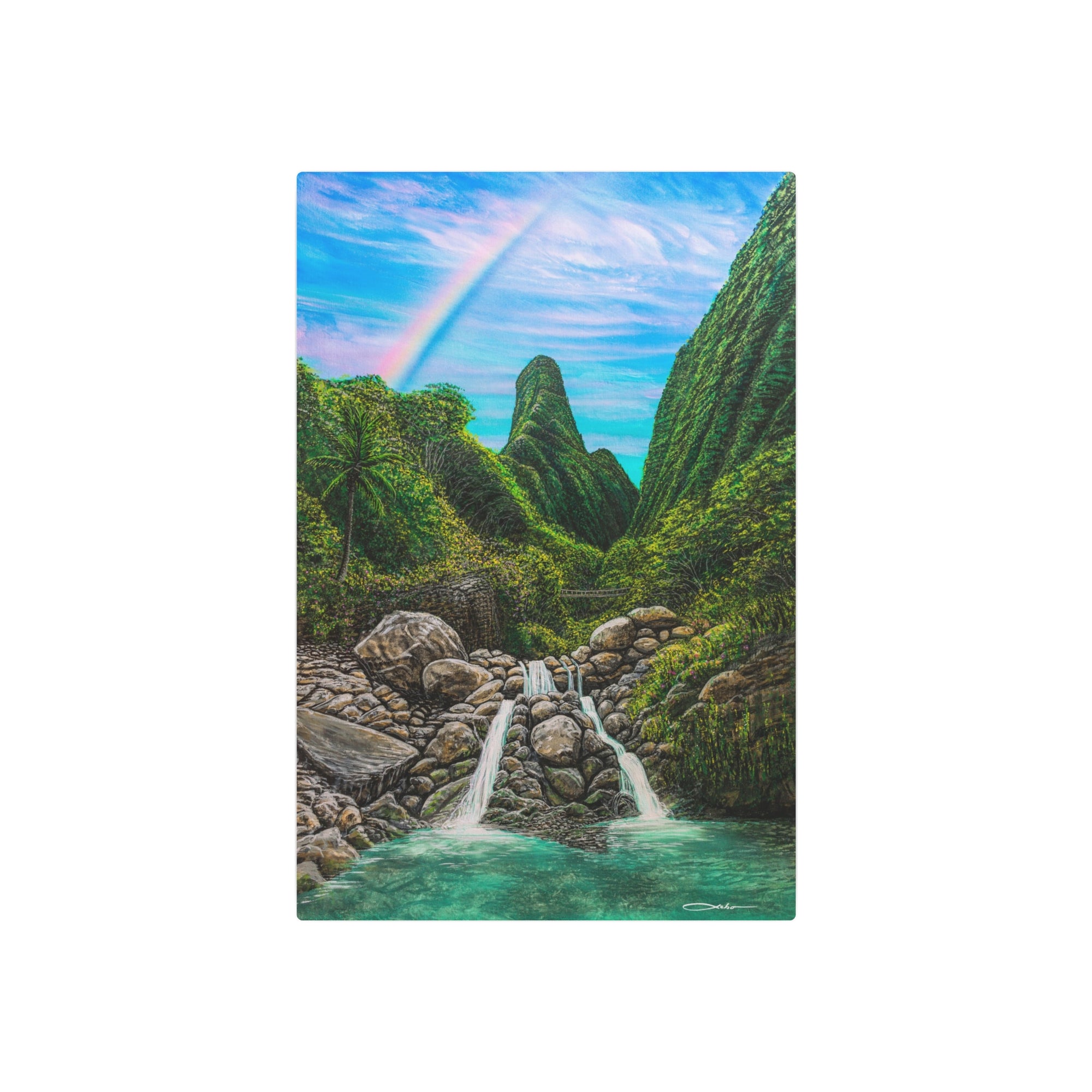 "Iao Valley" Metal Print