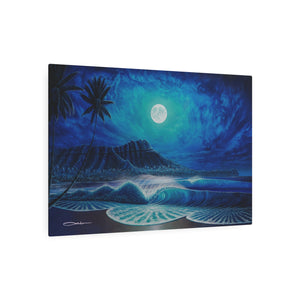"Waikiki Blue" Metal Print