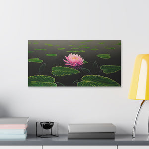 "Pink Sparkle" Stretched Canvas Print