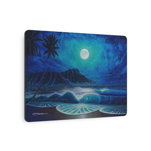 "Waikiki Blue" Metal Print