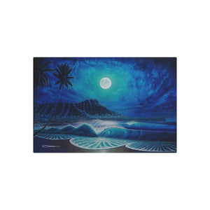 "Waikiki Blue" Metal Print