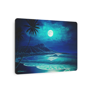 "Midnight's Serenade" Metal Print