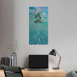 "Paradise" Stretched Canvas Print