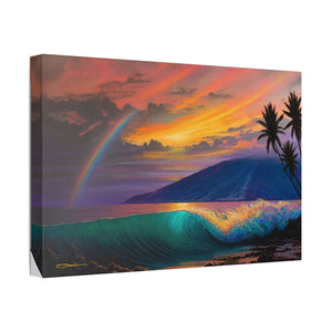 "Kihei Dream" Stretched Canvas Print