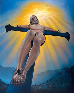 “Eternal Love” ” Original Painting on 48” x 60” canvas