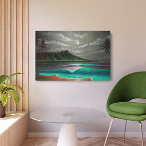 "Midnight Breeze" Metal Print