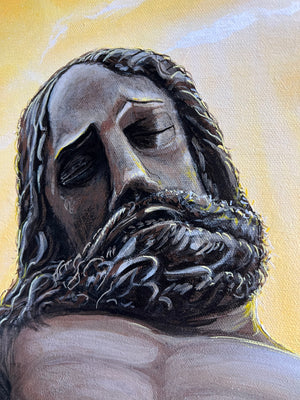 “Eternal Love” ” Original Painting on 48” x 60” canvas