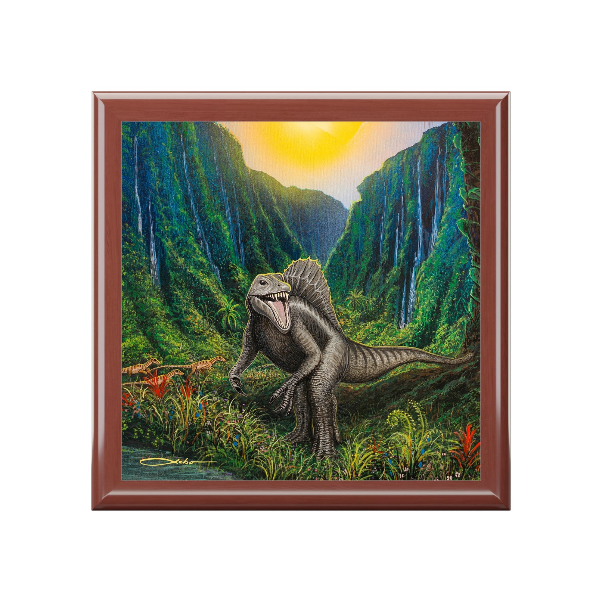 "Jurassic Valley" Jewelry Box