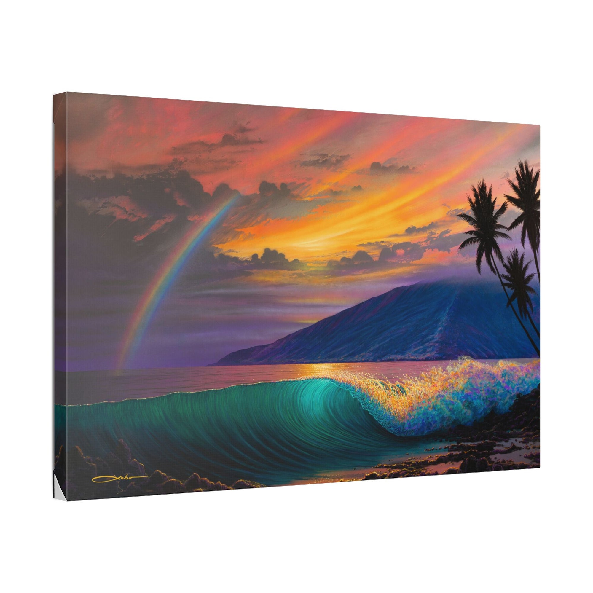 "Kihei Dream" Stretched Canvas Print