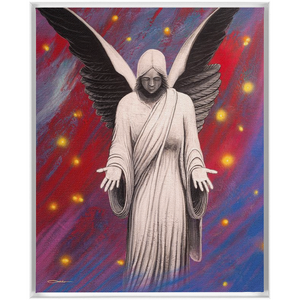 "Angel Of Peace" Framed Traditional Stretched Canvas