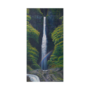 "Kauai Falls" Stretched Canvas Print