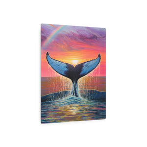 "Whalecation" Metal Print