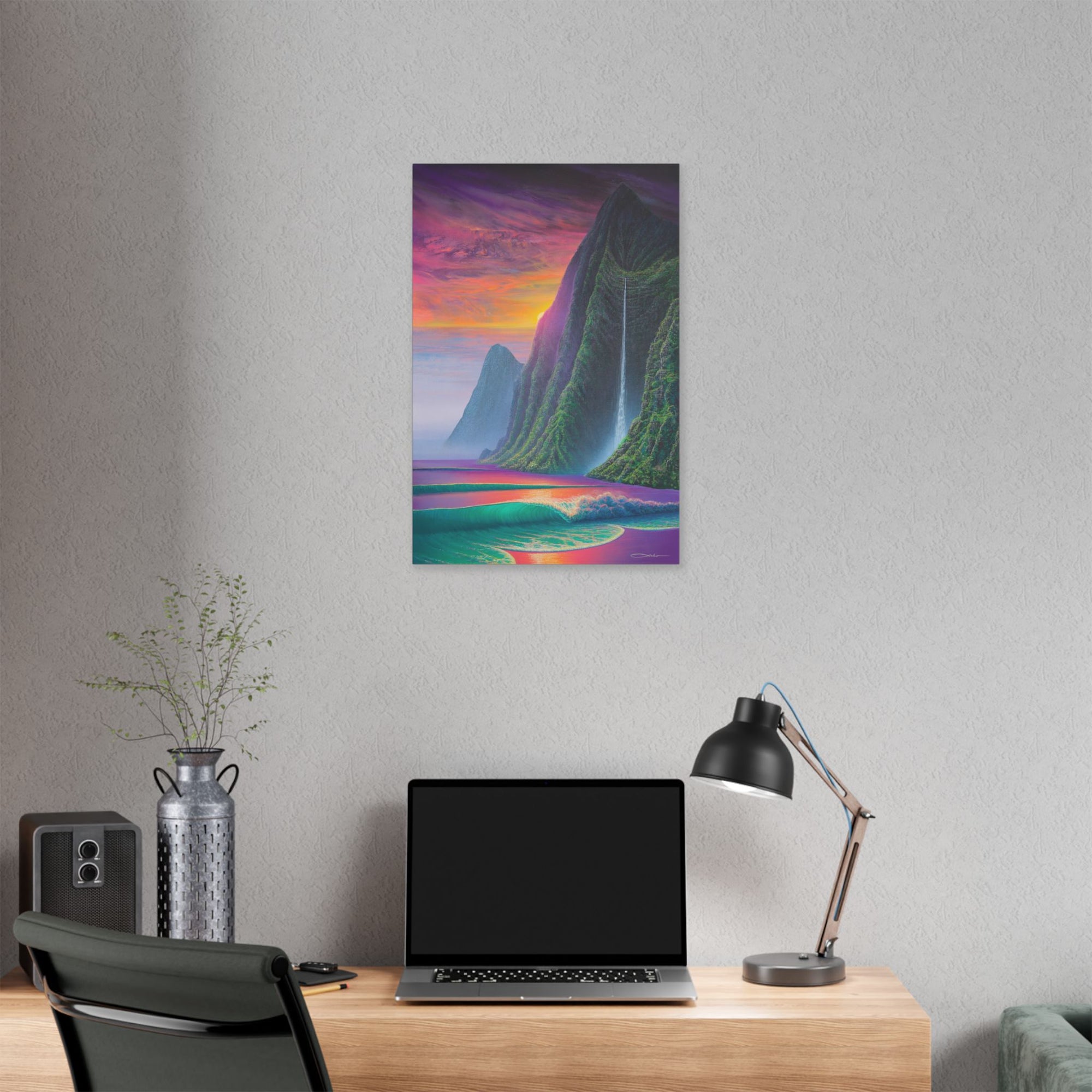 "Morning Star" Stretched Canvas Print
