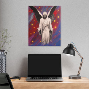 "Angel Of Peace" Stretched Canvas Print