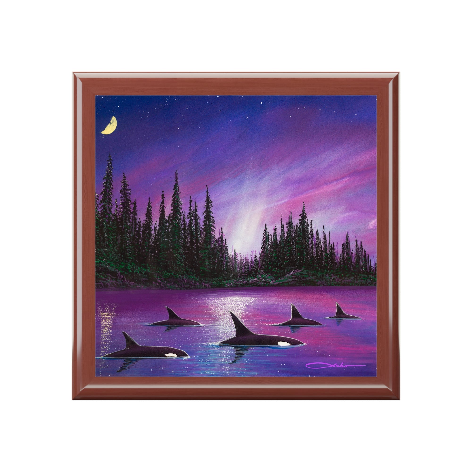 "Rhythm Of Alaska" Jewelry Box