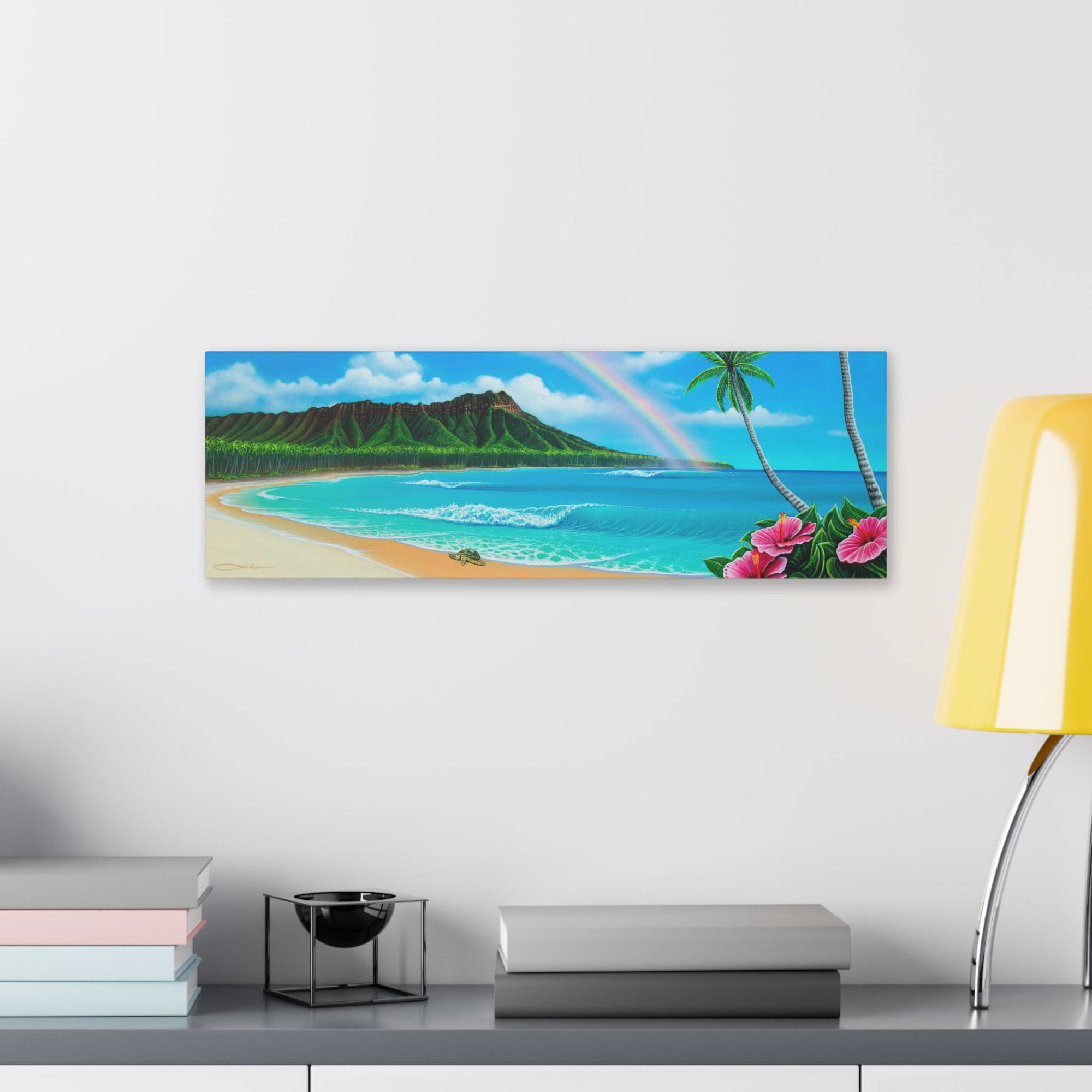 "Diamond Head Dream" Stretched Canvas Print