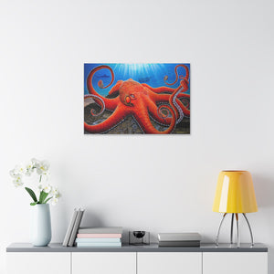 "No Man's Treasure" Stretched Canvas Print