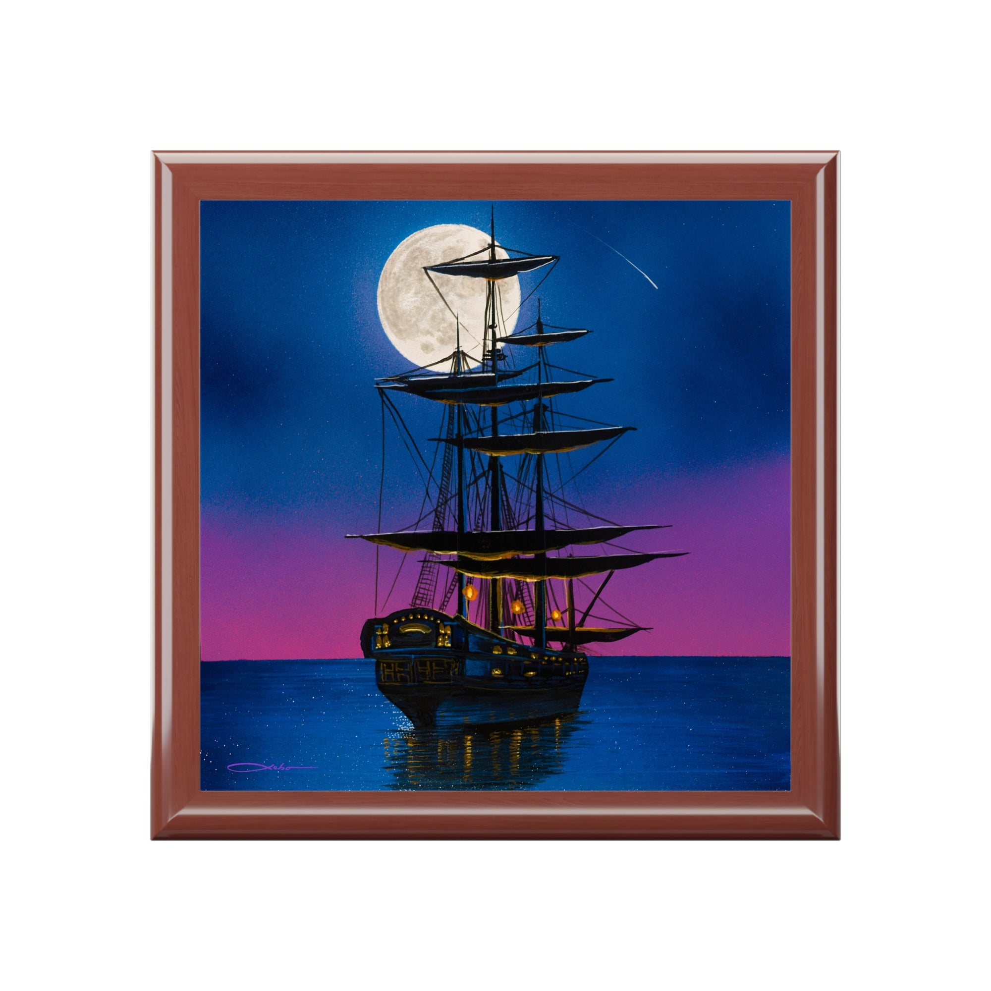 "Sailing On A Dream" Jewelry Box