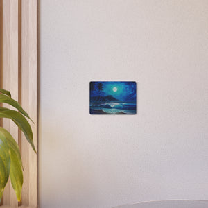 "Waikiki Blue" Metal Print