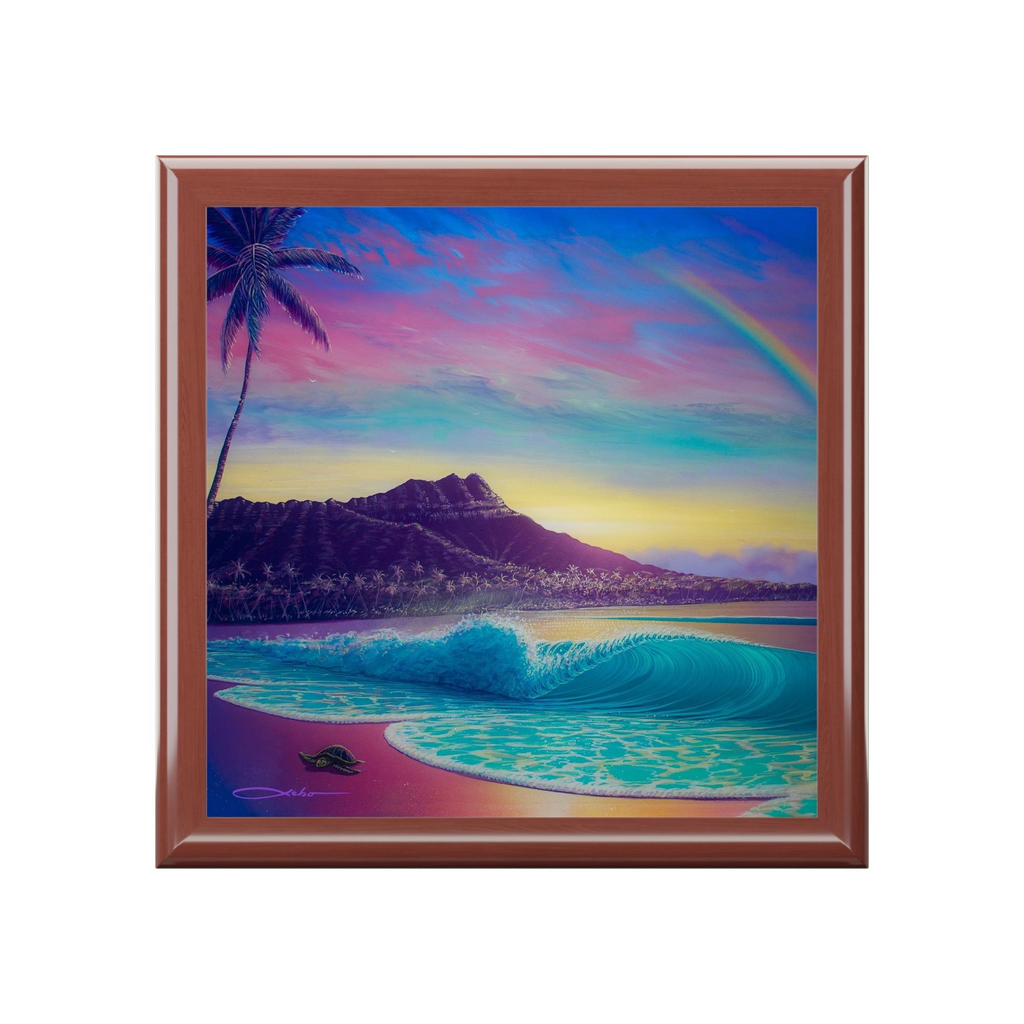 "Blissful Waikiki" Jewelry Box