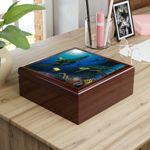 "Honu Reef" Jewelry Box