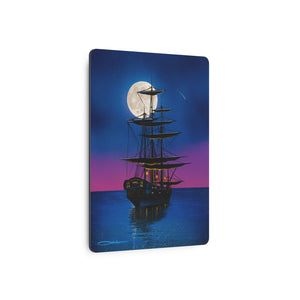 "Sailing On A Dream" Metal Print