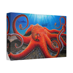 "No Man's Treasure" Stretched Canvas Print