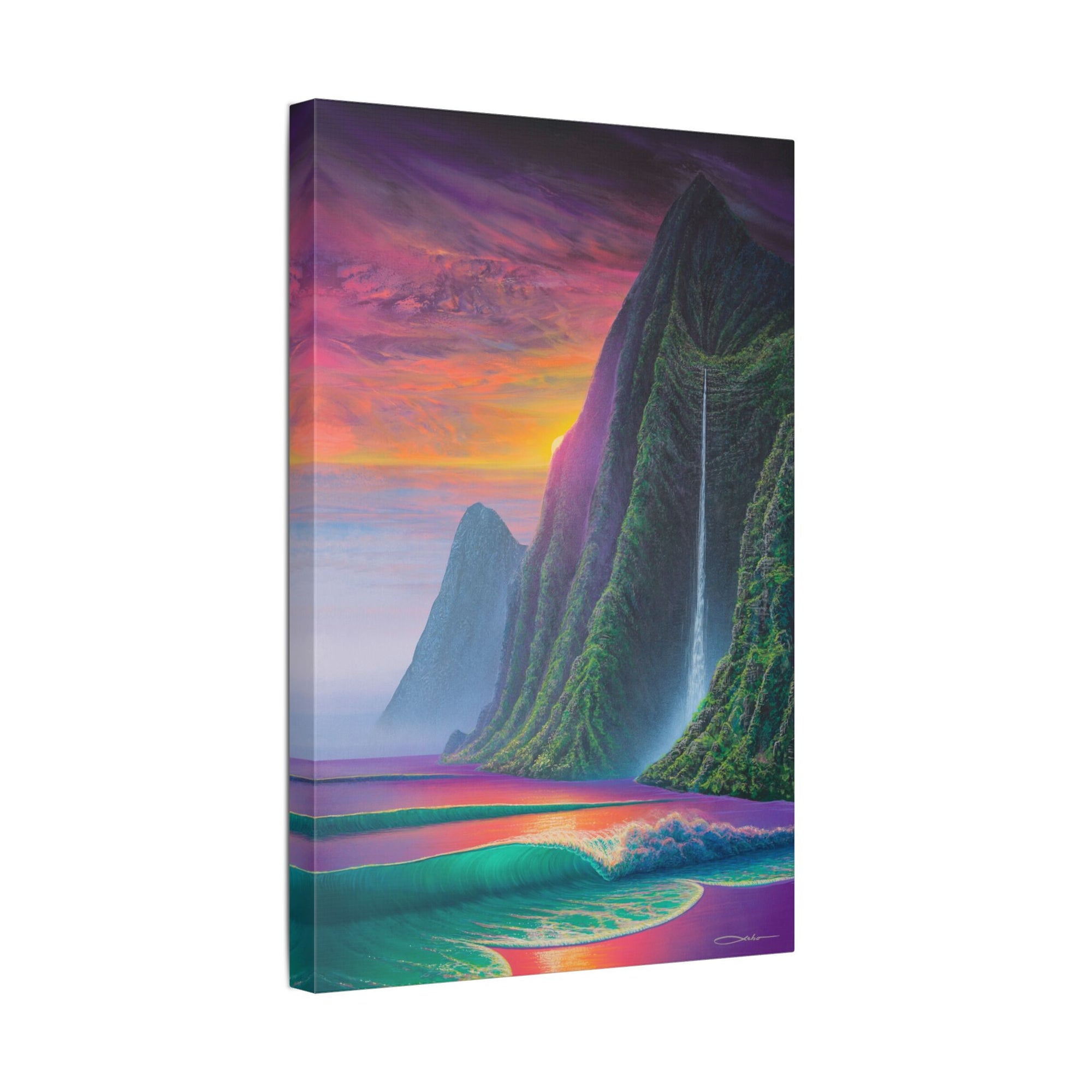 "Morning Star" Stretched Canvas Print