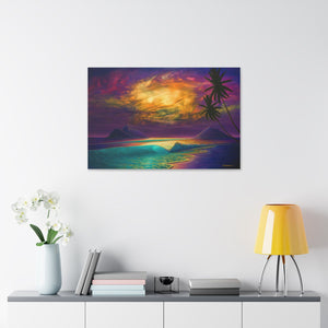 "Heaven's Gate" Stretched Canvas Print