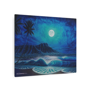 "Waikiki Blue" Metal Print