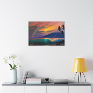 "Kihei Dream" Stretched Canvas Print