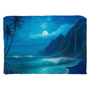 "Elegance Of The Moon" Throw Pillows