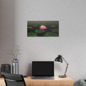 "Pink Sparkle" Stretched Canvas Print