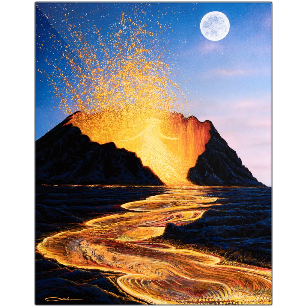 "Pele's Dance" Metal Prints