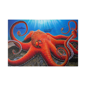 "No Man's Treasure" Stretched Canvas Print