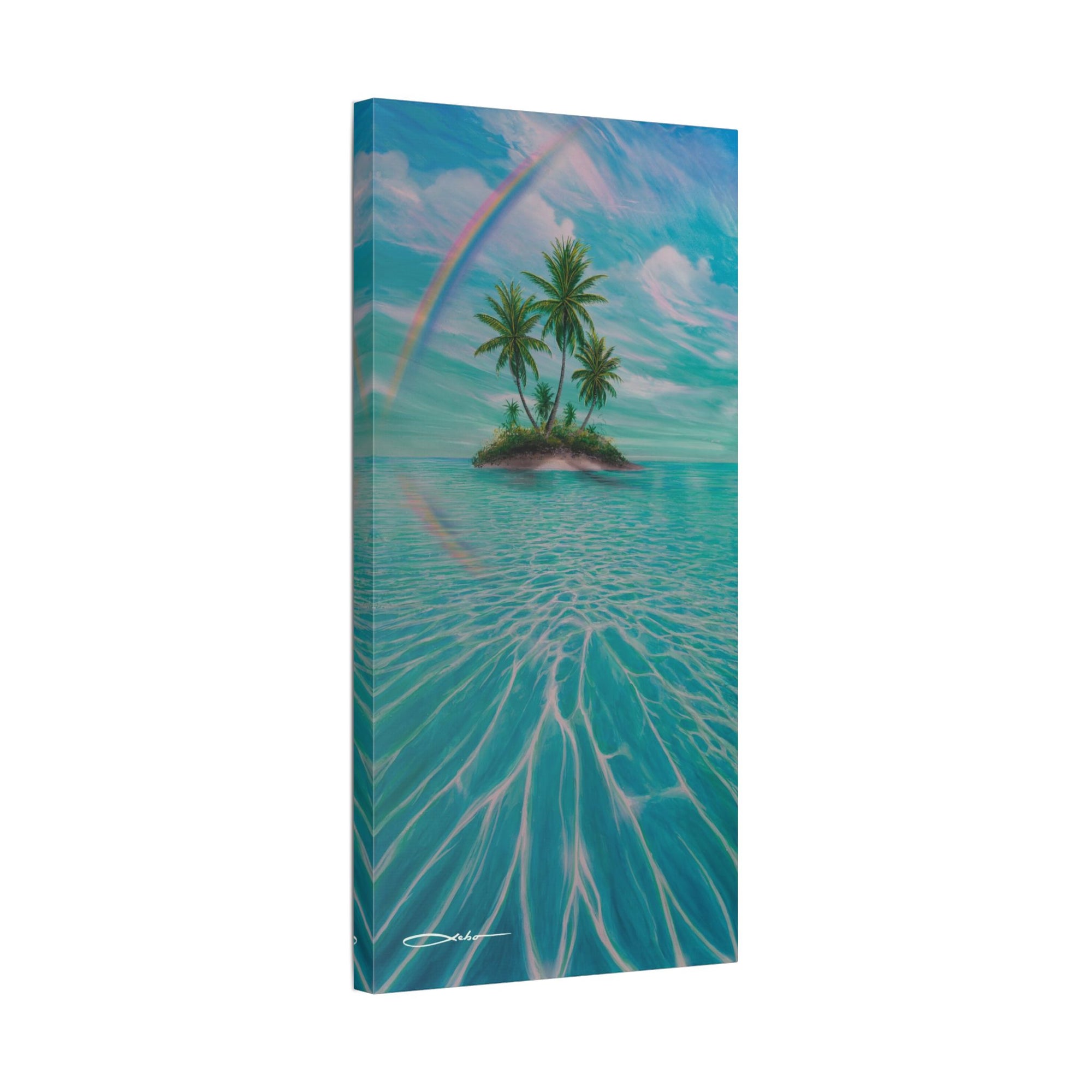 "Paradise" Stretched Canvas Print