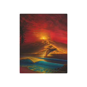 "Mauna Loa Awakes" Metal Print